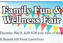 Join us for the Family Fun and Wellness Fair!
