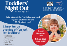Toddler's Night Out