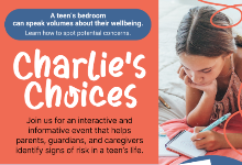 Join us for Charlie's Choices