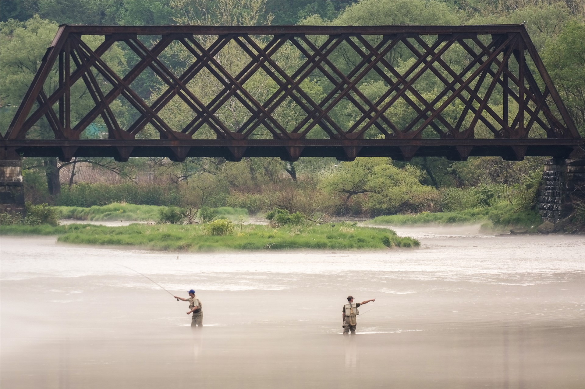 Fishing on the Delaware 