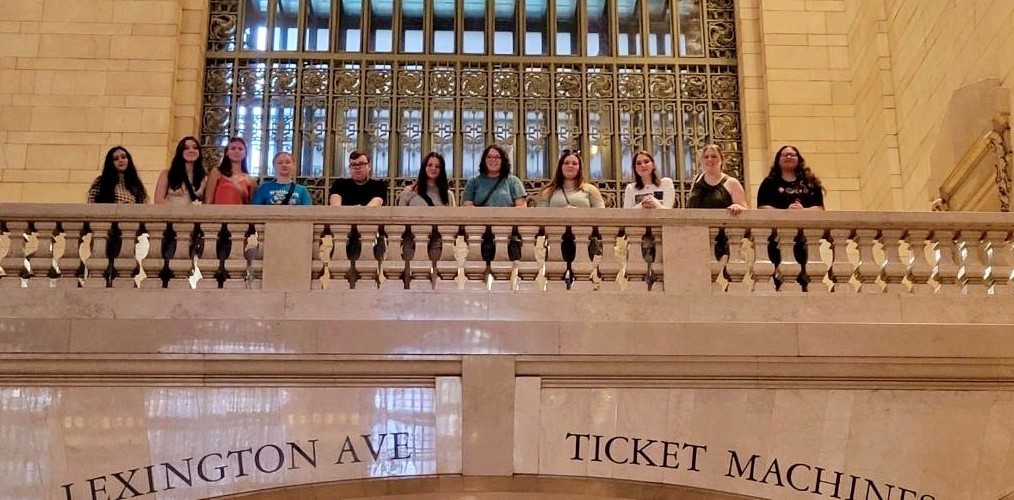 DCS students at Grand Central Station