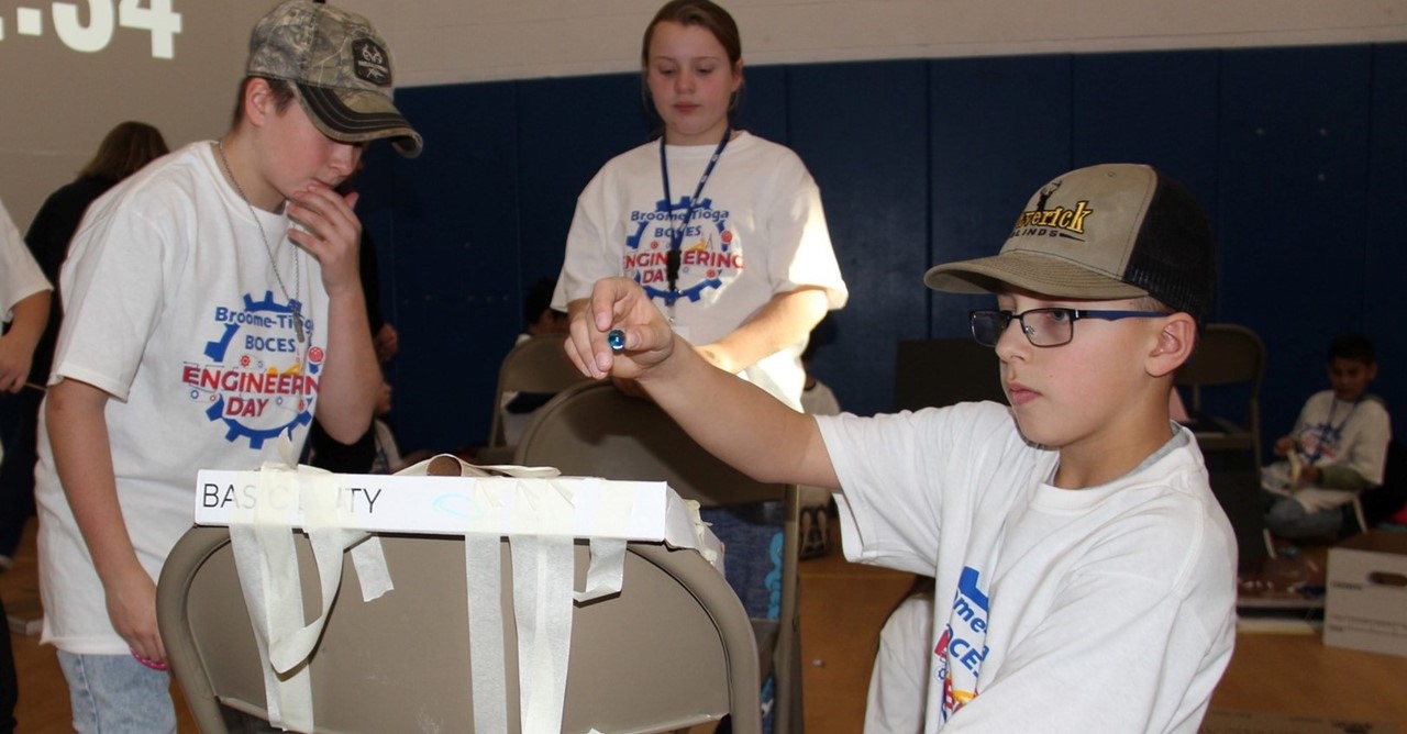 dcs students at engineering day