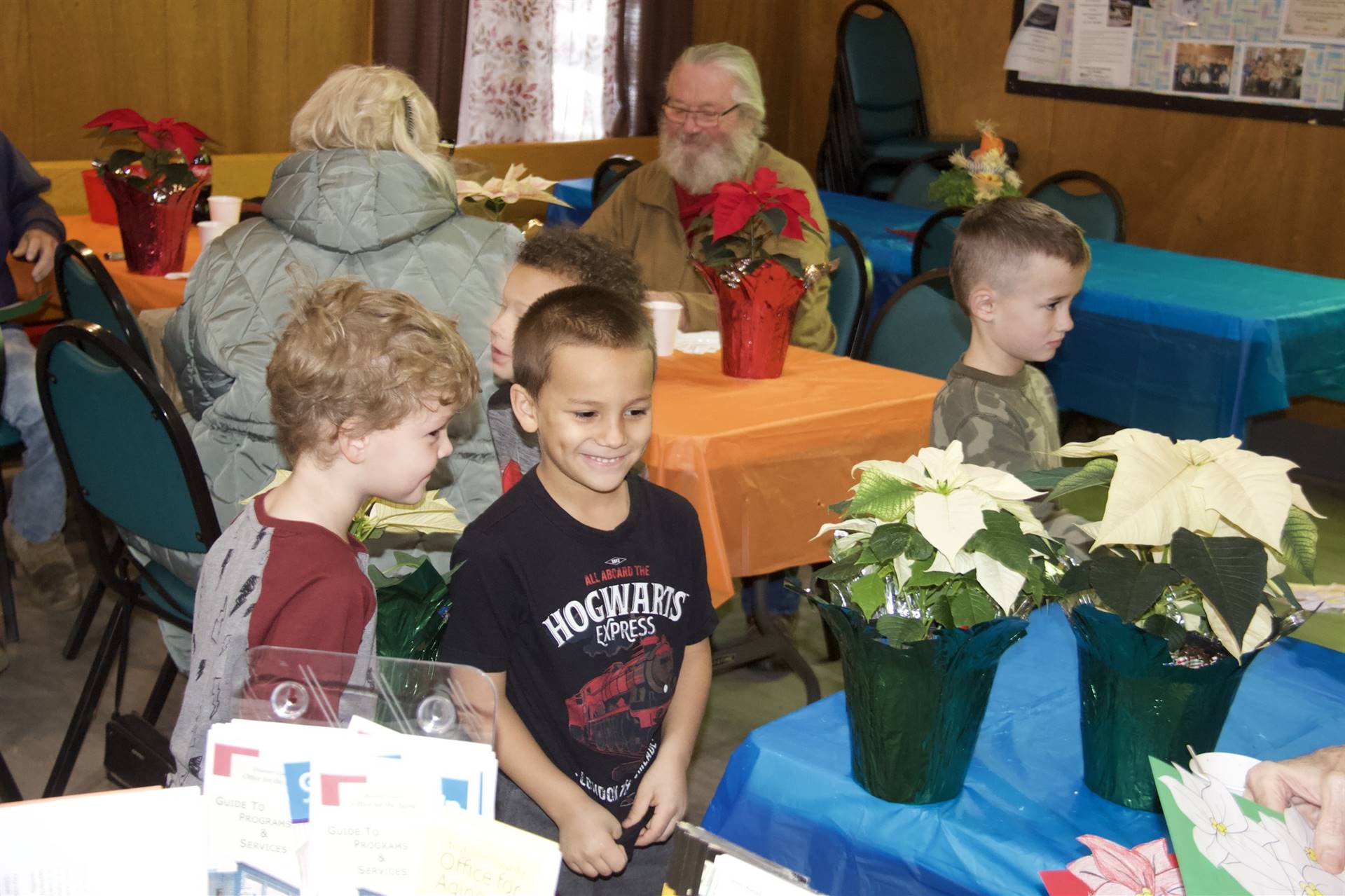 DCS Elementary students visit senior citizens center