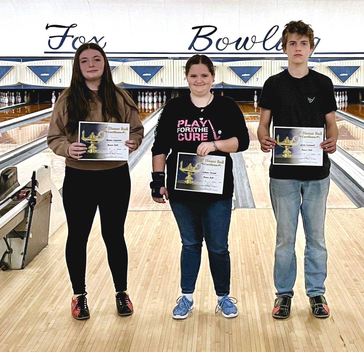 DCS MS/HS Honor Roll Bowling