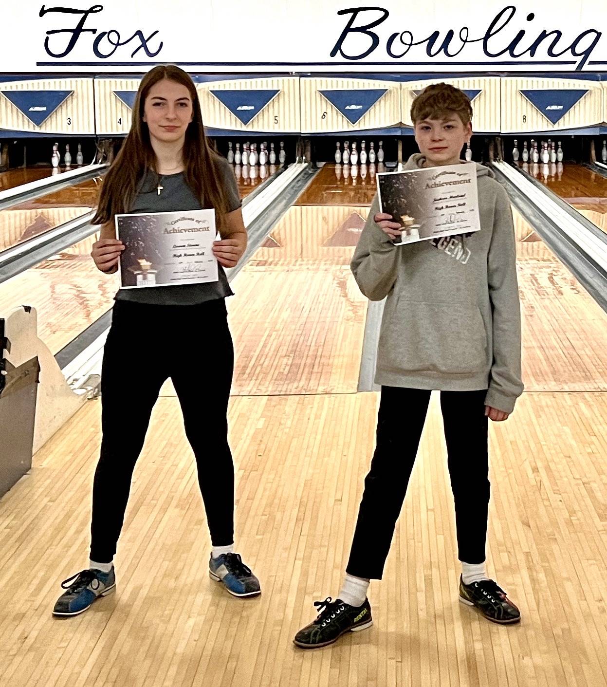 DCS MS/HS Honor Roll Bowling