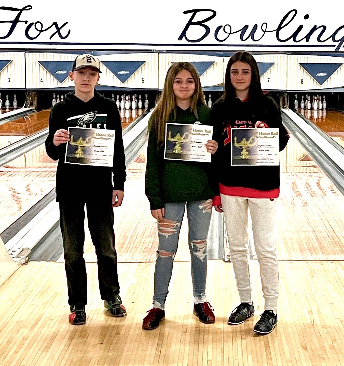 DCS MS/HS Honor Roll Bowling