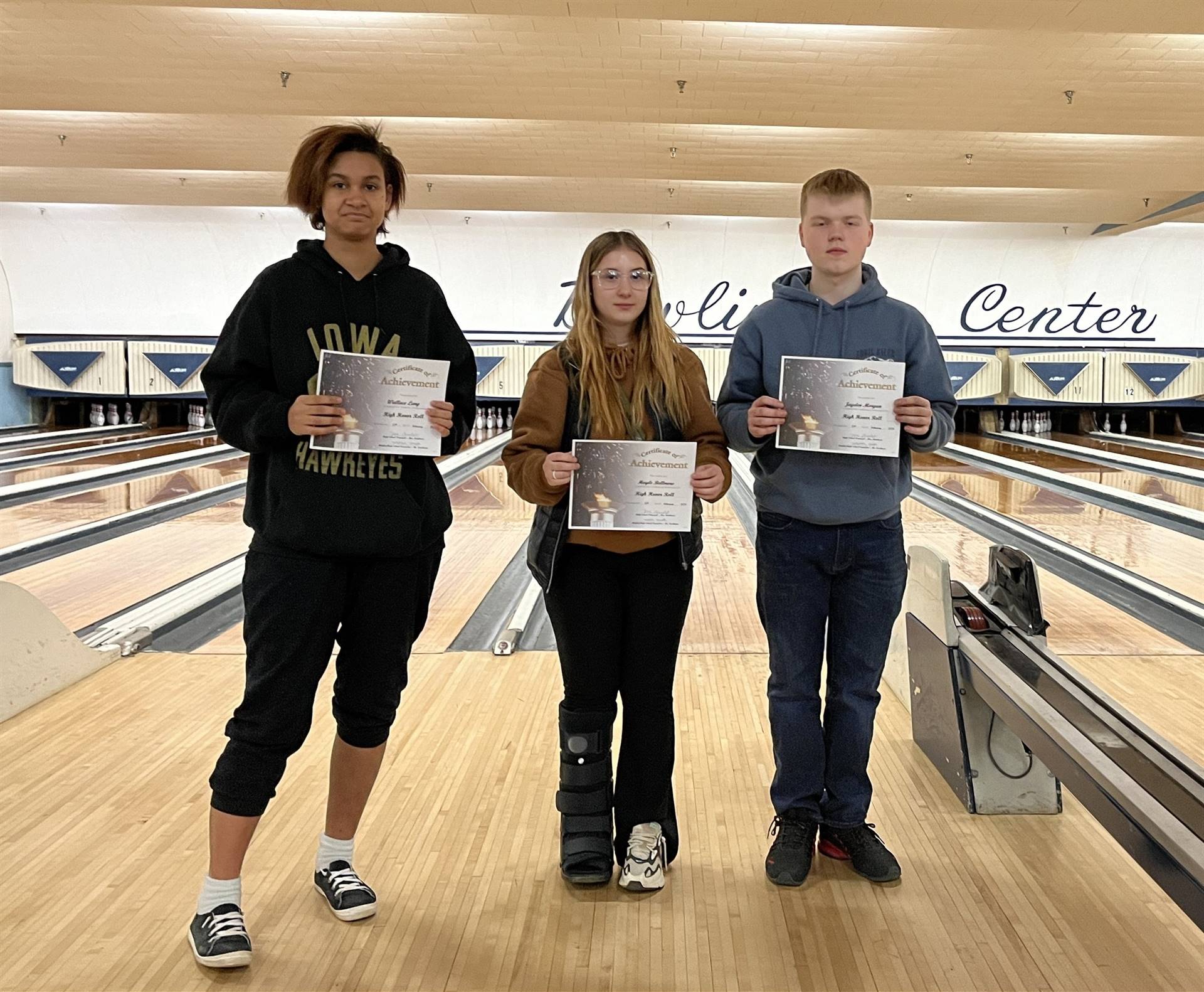 DCS MS/HS Honor Roll Bowling