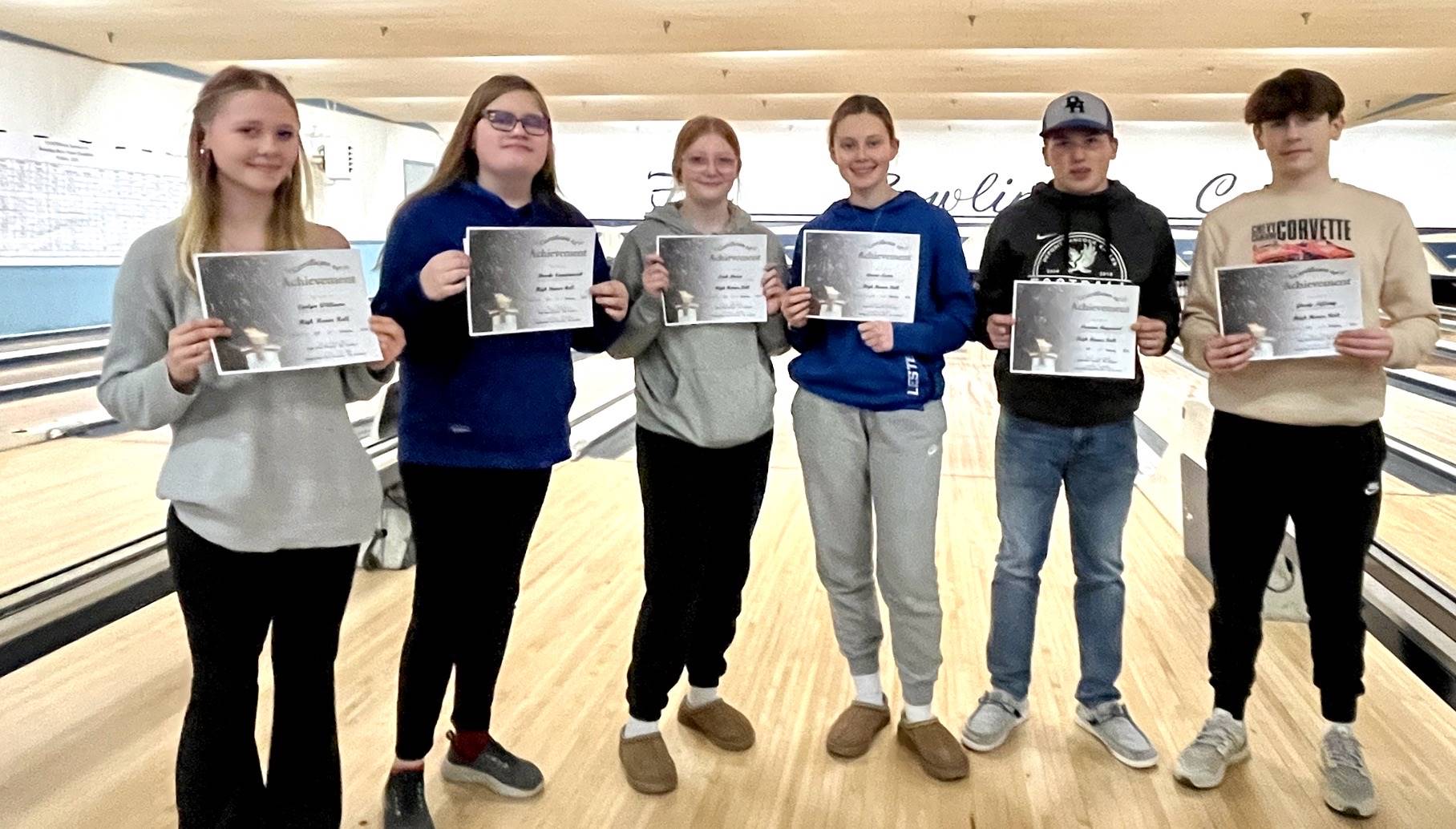 DCS MS/HS Honor Roll Bowling